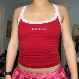 LoveshackFancy x PINK Victoria's Secret Tank Top